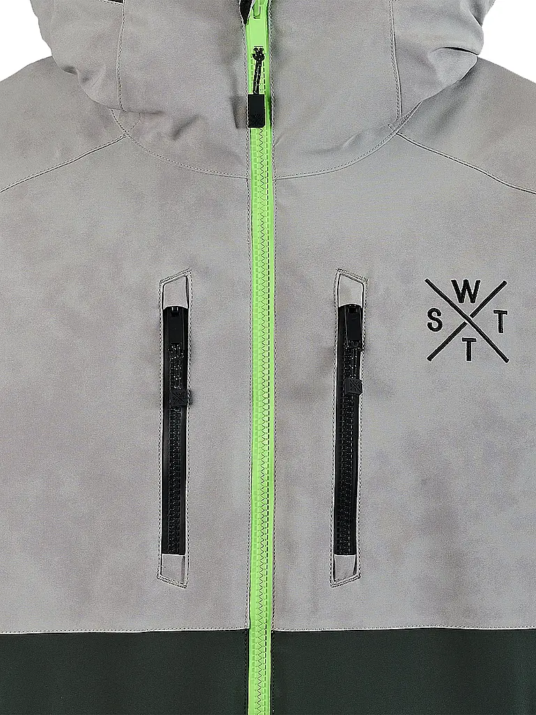 WATTS | Giacca da sci da uomo Blow | Verde scuro