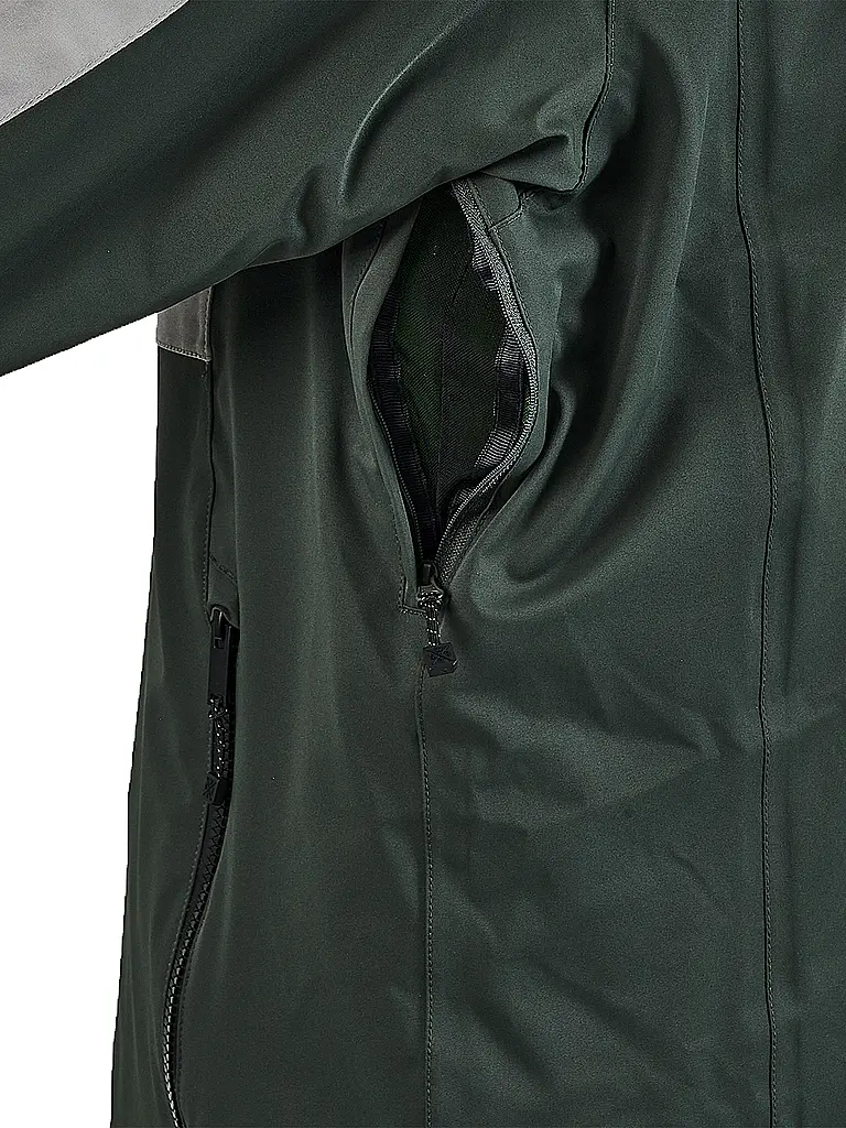 WATTS | Giacca da sci da uomo Blow | Verde scuro