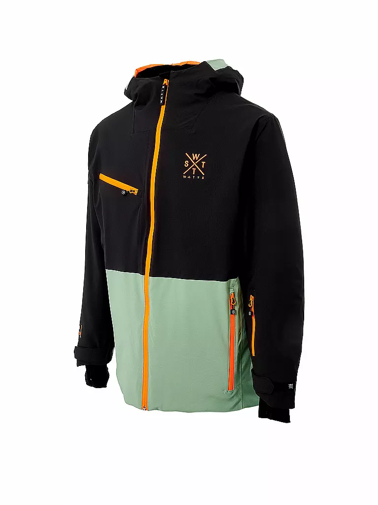 WATTS | Giacca da sci da uomo X-Regular | Nero