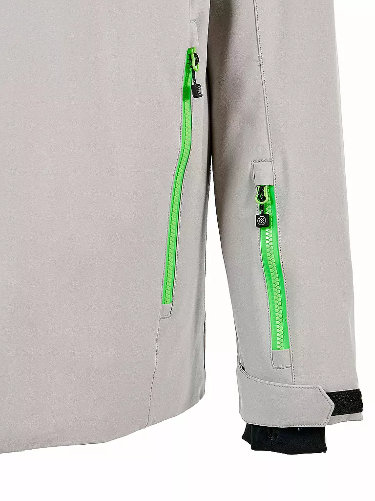 WATTS | Giacca da sci Storm da uomo | Grigio chiaro