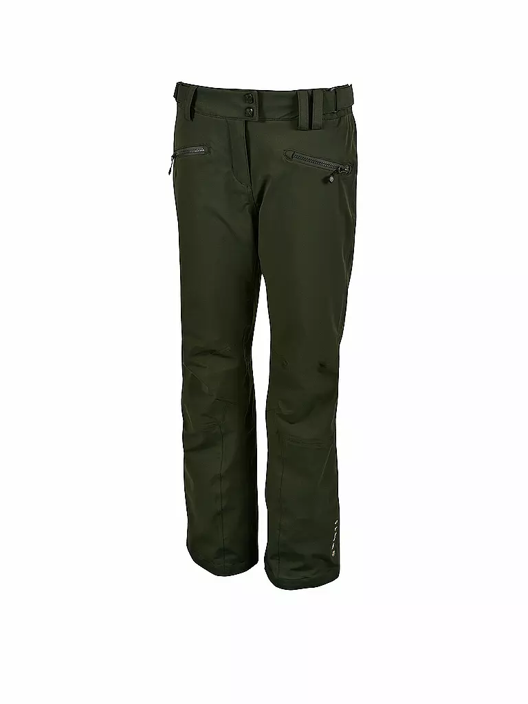 WATTS | Pantaloni da sci da donna Bardo | Verde scuro