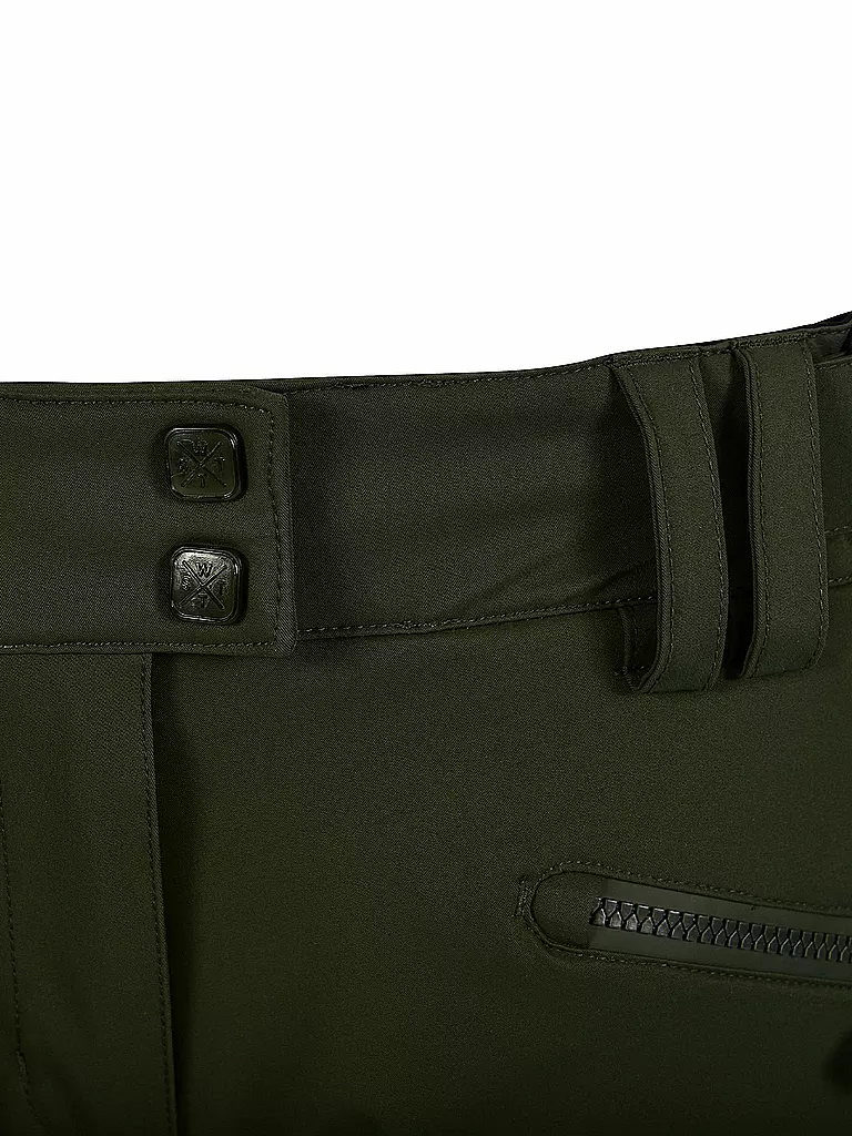 WATTS | Pantaloni da sci da donna Bardo | Verde scuro