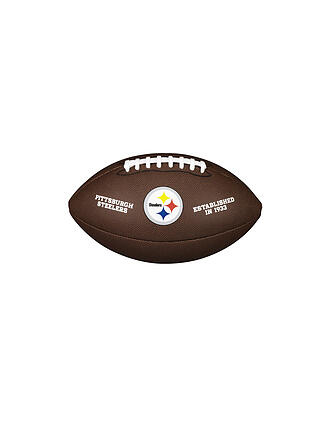 WILSON | Palla da football americano NFL con licenza Pittsburgh Steelers