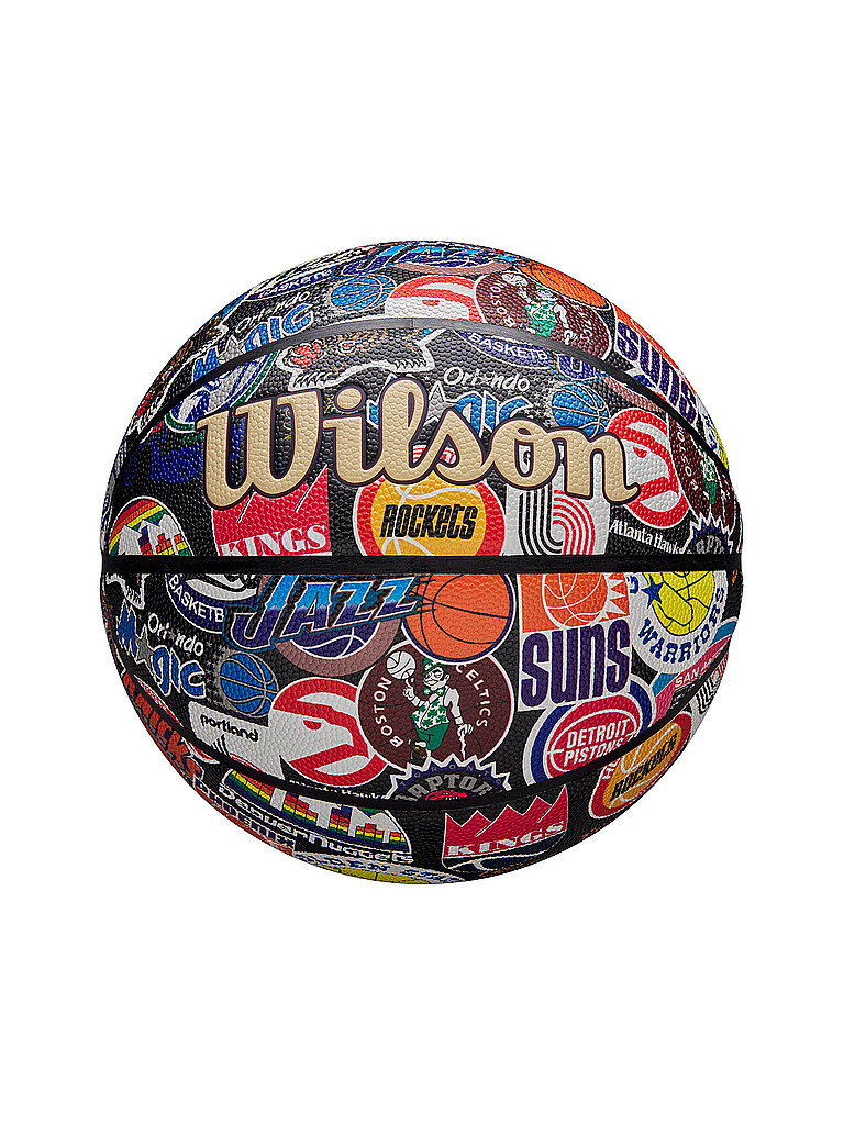 Pallone da basket NBA All Team Retro multicolore