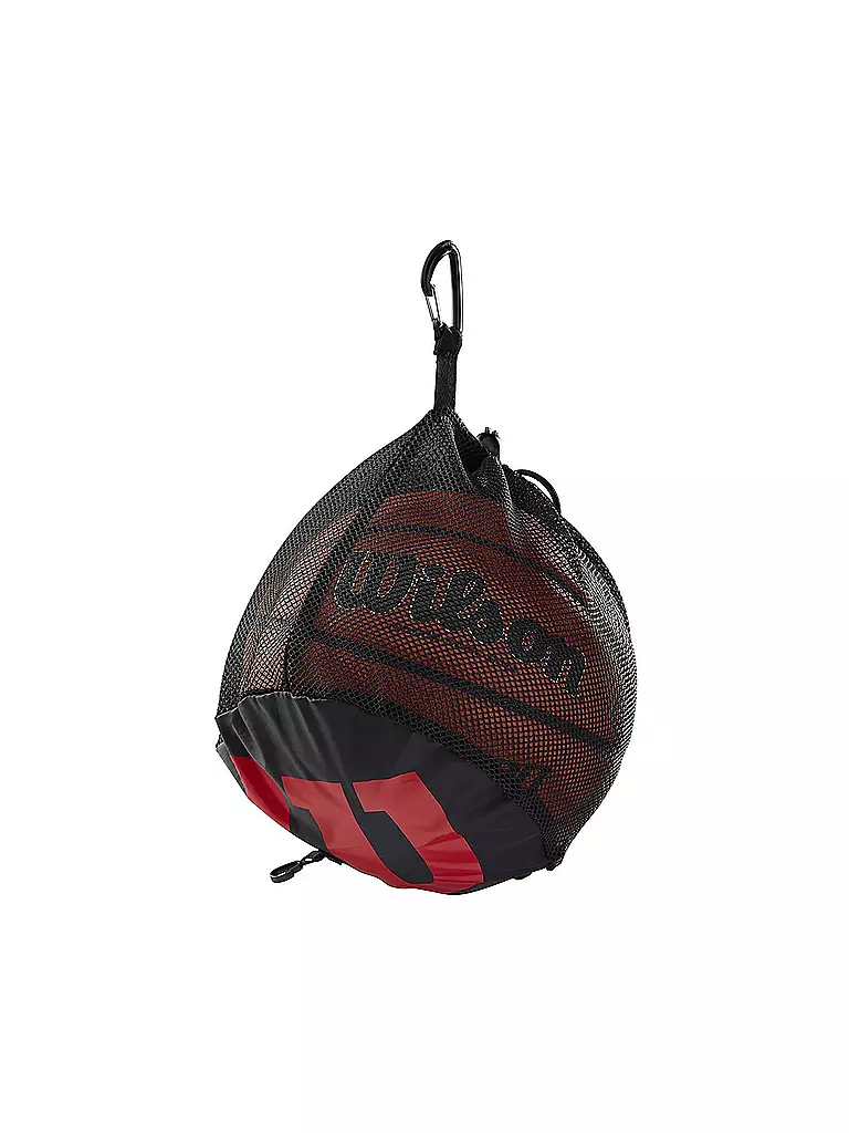 WILSON | Borsa da basket per 1 pallone | Nero