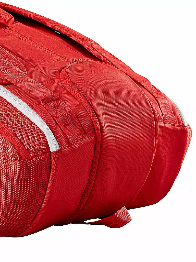 WILSON | Borsa da tennis Super Tour Red Collection 12 racchette |
