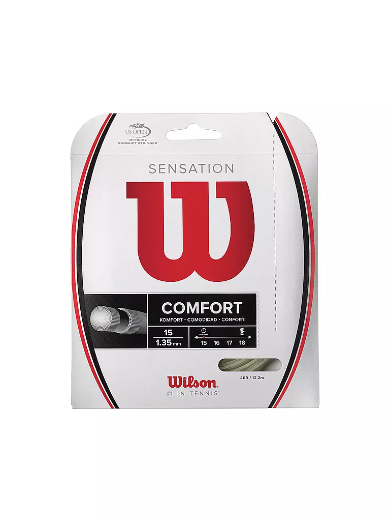 WILSON | Corda da tennis Sensation 15L 12m | Trasparente