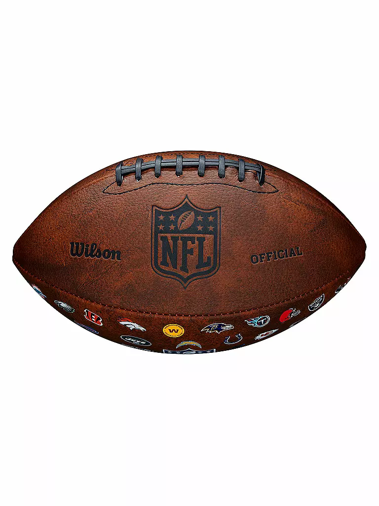 WILSON | Football Americano NFL Off Throwback Logo delle 32 squadre |