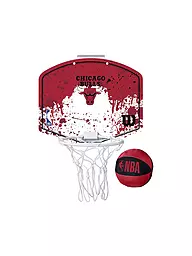 WILSON | NBA Team Mini Hoop Basketballkorb Chicago Bulls | Rosso