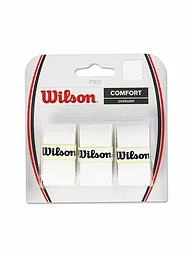 WILSON | Overgrip da tennis Pro White 3 pz. | Bianco