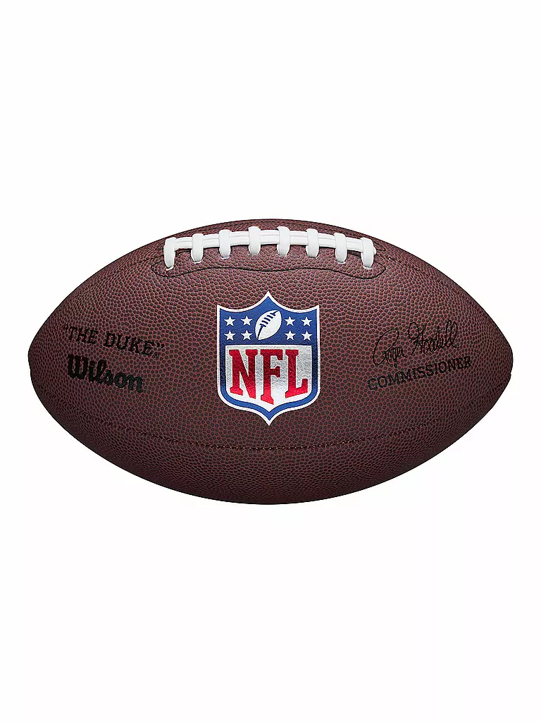 WILSON | Palla da gioco replica NFL di football americano The Duke | Marrone