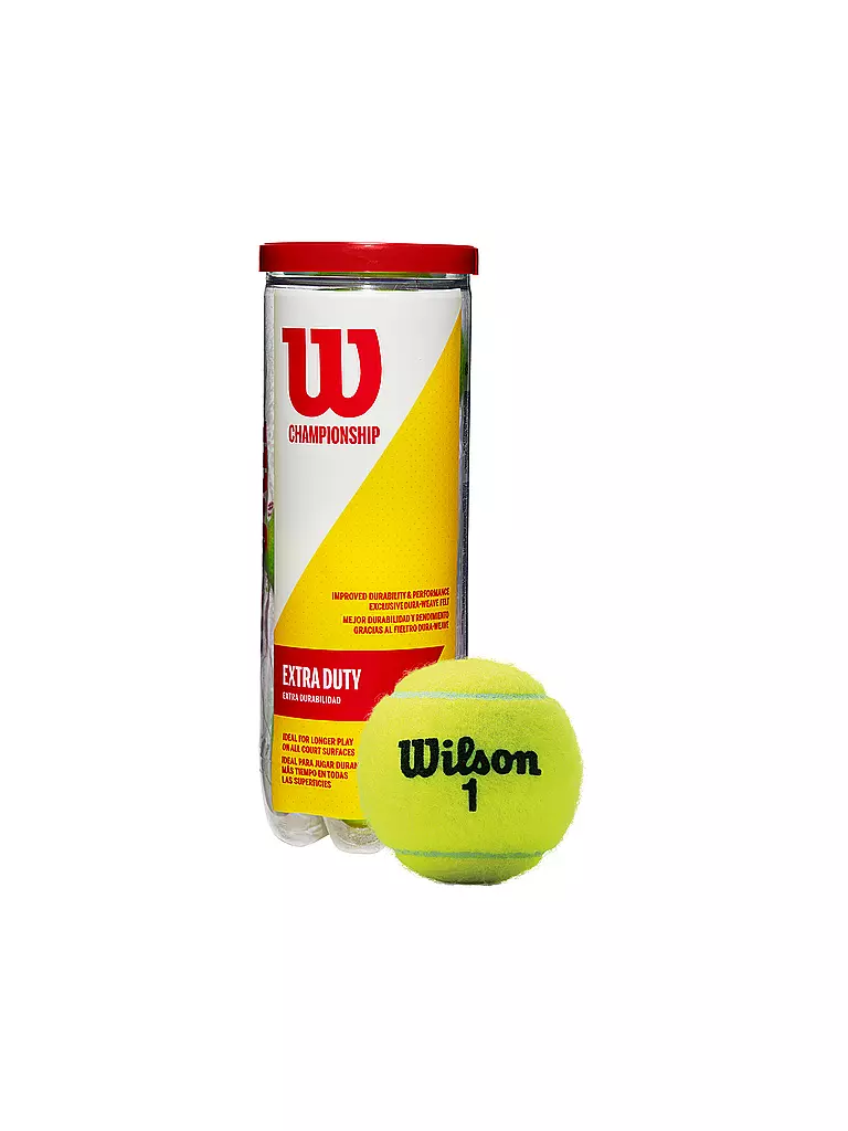 WILSON | Palle da tennis Championship, confezione da 3 | 