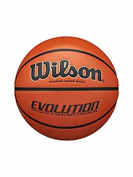 WILSON | Pallone da basket Evolution Indoor Game | Marrone