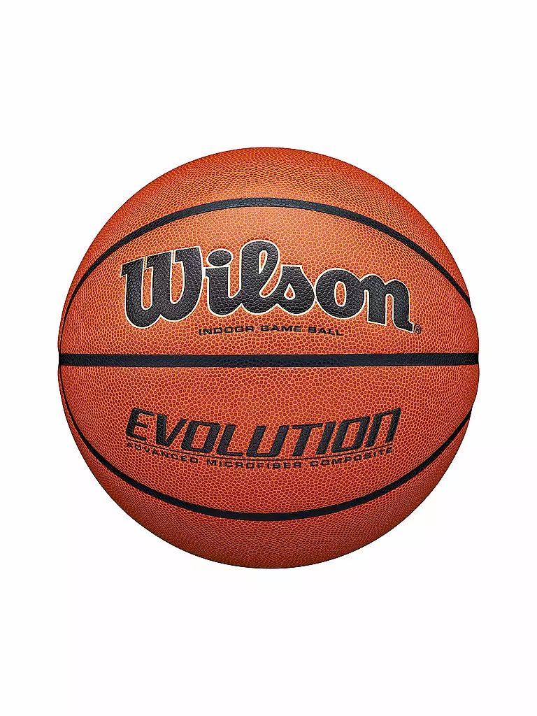 WILSON | Pallone da basket Evolution Indoor Game | Marrone