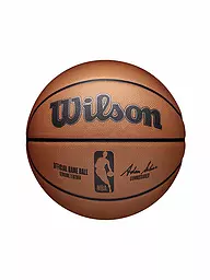 WILSON | Pallone da basket NBA Official Game Ball | Marrone