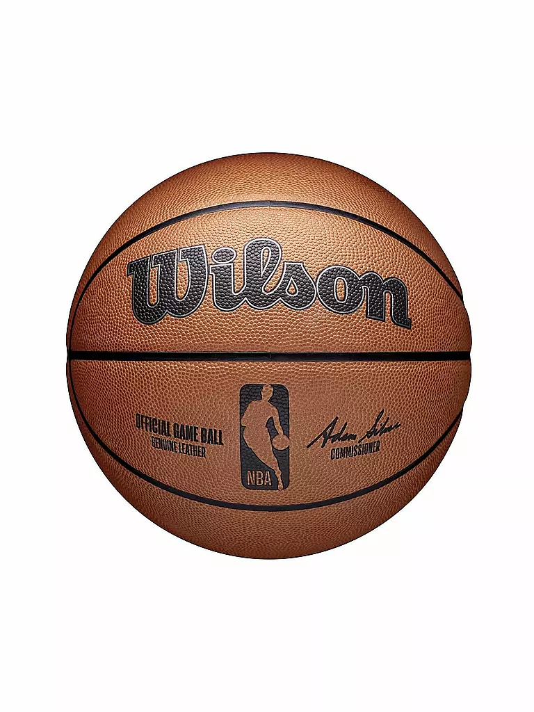 WILSON | Pallone da basket NBA Official Game Ball | Marrone
