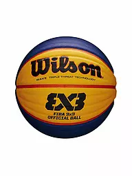 WILSON | Pallone da basket ufficiale FIBA 3x3 | Blu