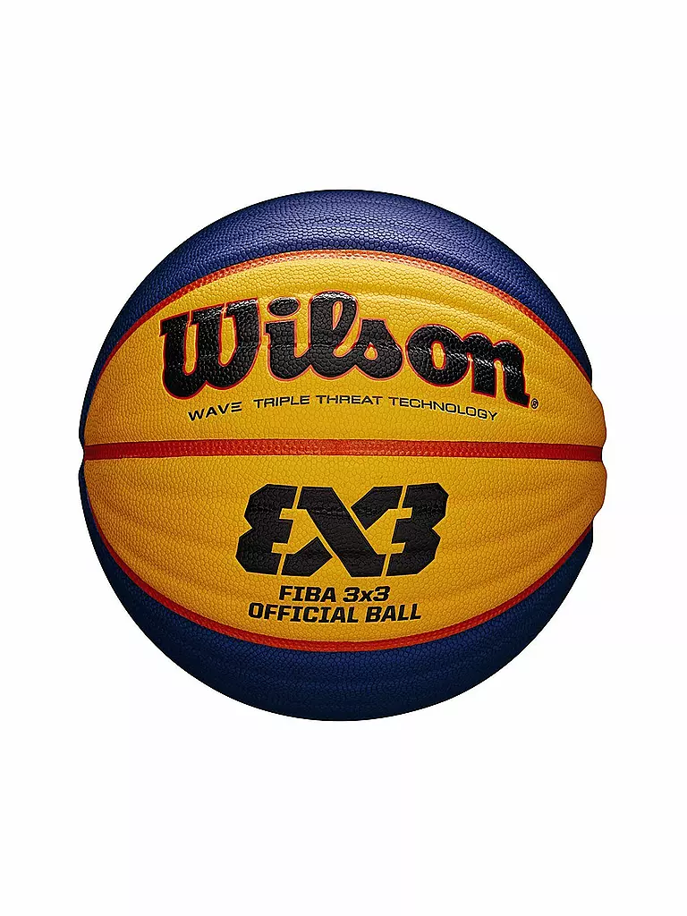 WILSON | Pallone da basket ufficiale FIBA 3x3 | Blu