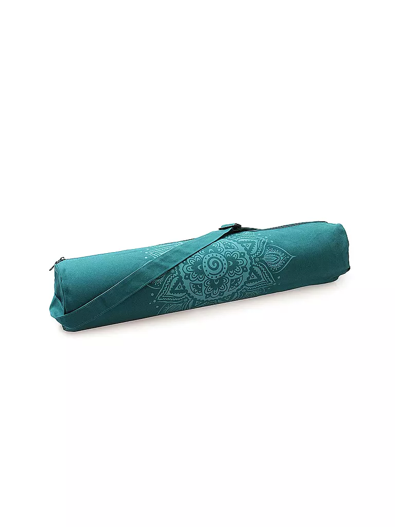 YOGISTAR | Borsa da yoga yogibag® Basic Zip - Cotton Art Collection | Turchese