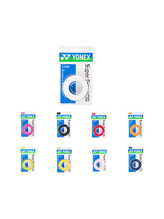 YONEX | Overgrip da tennis Super Grap, confezione da 3
