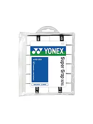YONEX | Overgrip da tennis Super Grap, confezione da 12 | Bianco
