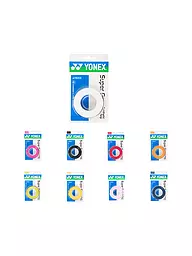 YONEX | Overgrip da tennis Super Grap, confezione da 3 | Multicolore