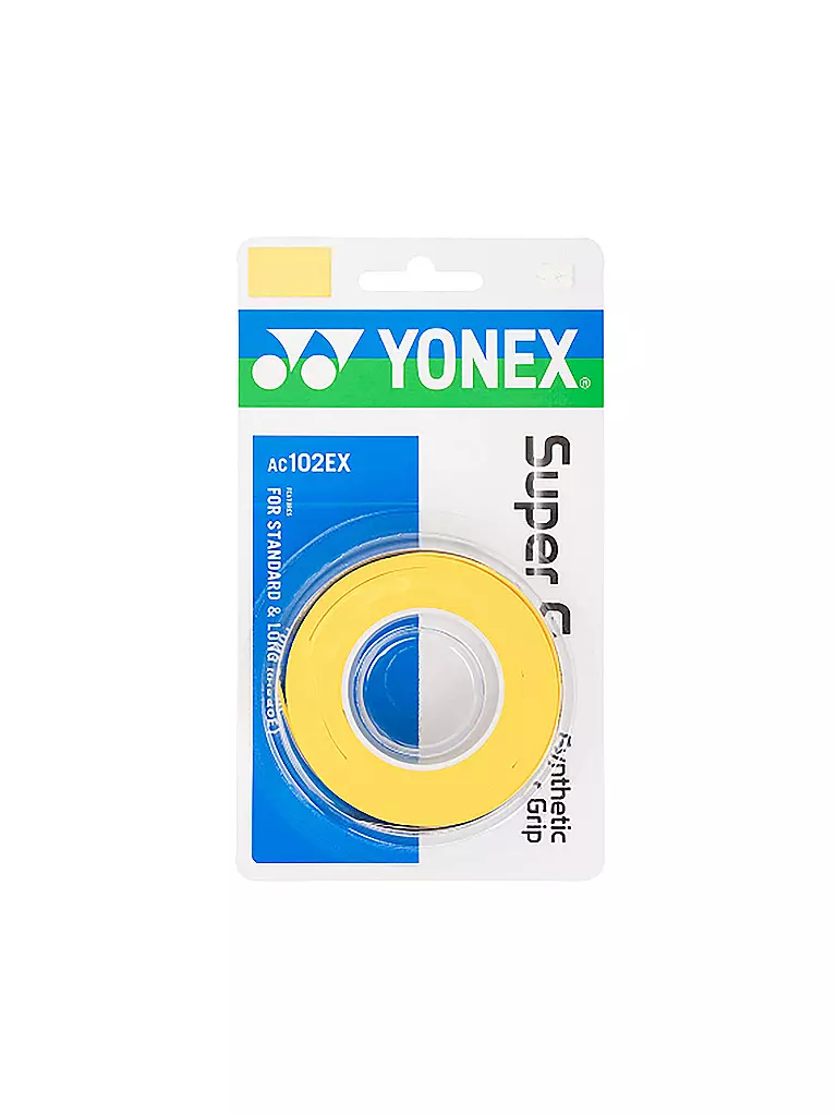 YONEX | Overgrip da tennis Super Grap, confezione da 3 | 