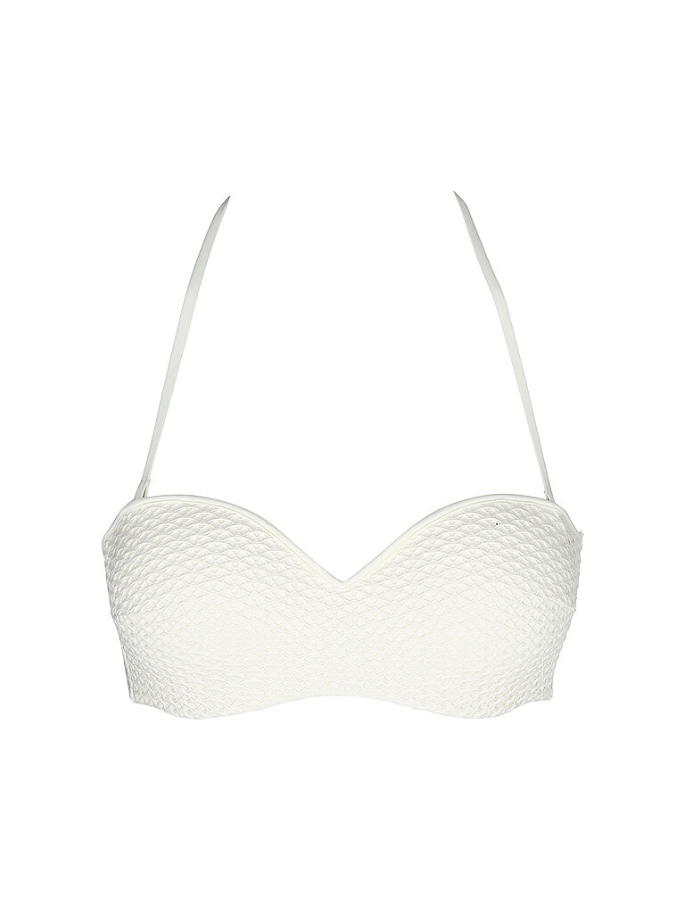 Bikinioberteil da donna a fascia crema 85C