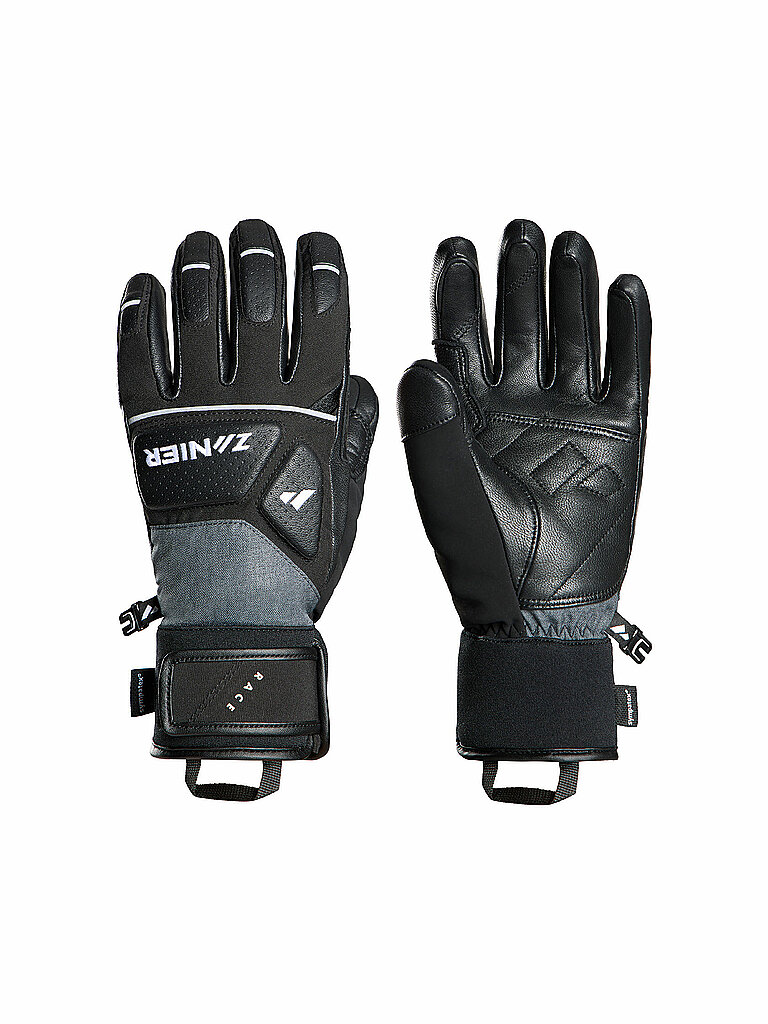Guanti da sci da uomo Race-Pro.STX grigio 10,5