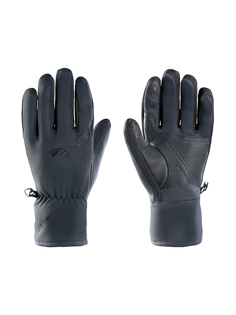 Guanti da donna Move Softshell nero 7