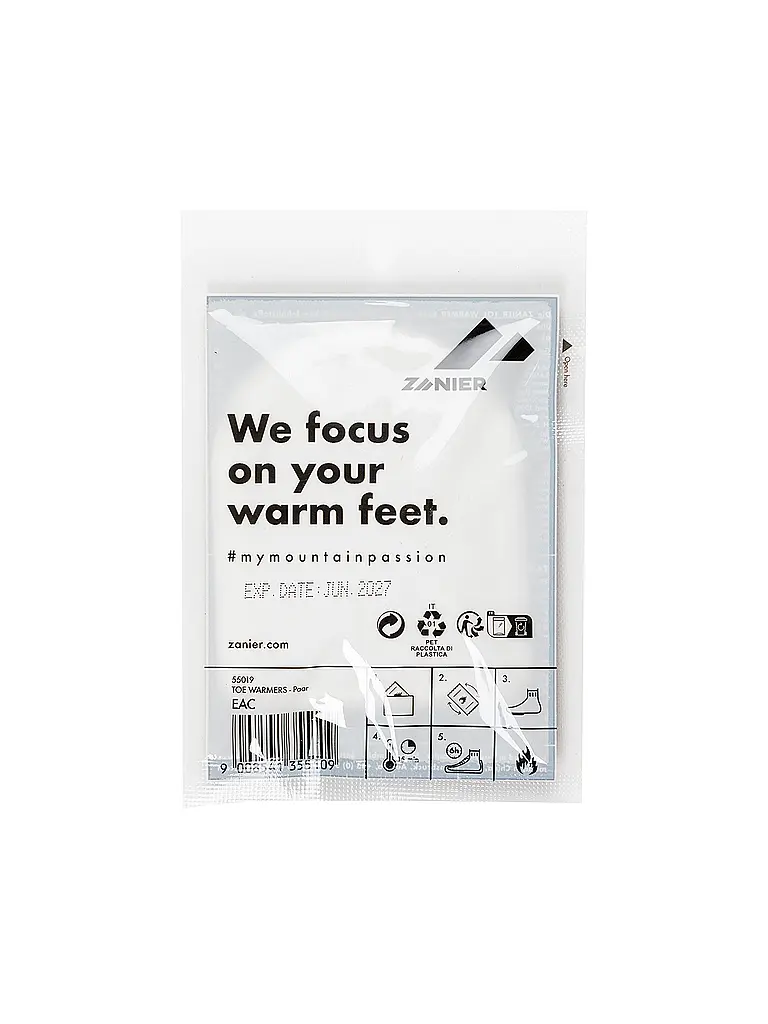 ZANIER | Ci concentriamo sui tuoi piedi caldi. | Bianco