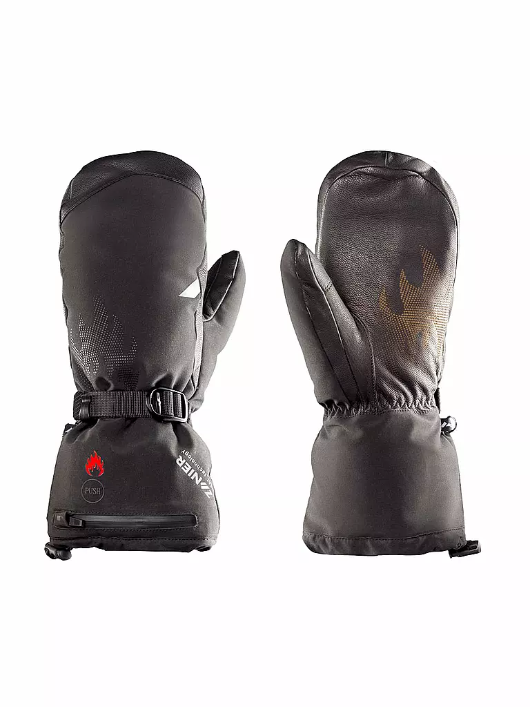 ZANIER | Guanti da donna Hot.stx riscaldati | Nero