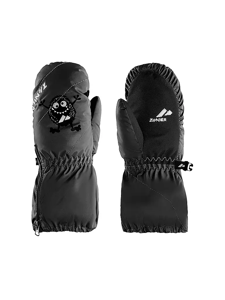 ZANIER | Muffole da sci per neonati Monster.stx | Nero