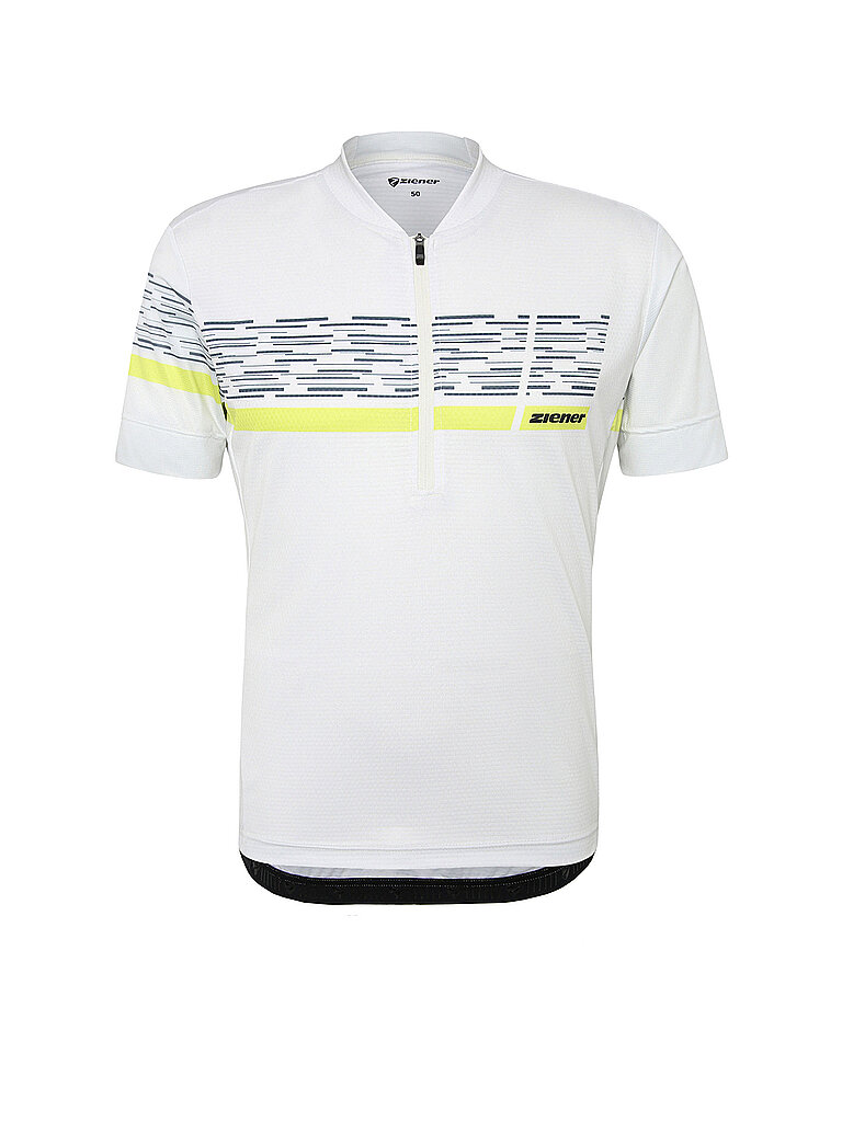 Maglia da ciclismo da uomo Nemic bianco 50