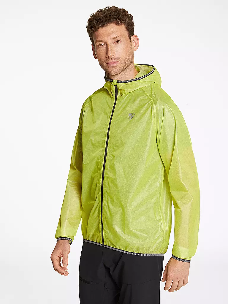 ZIENER | Giacca antipioggia da uomo Natius con cappuccio | 