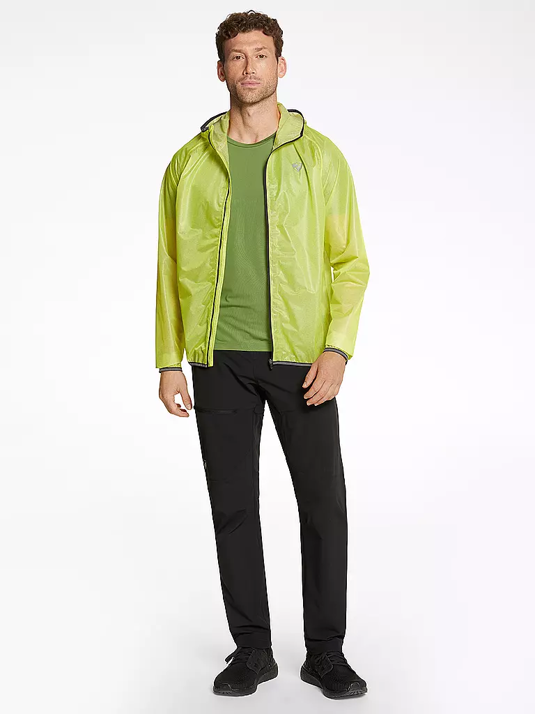 ZIENER | Giacca antipioggia da uomo Natius con cappuccio | 