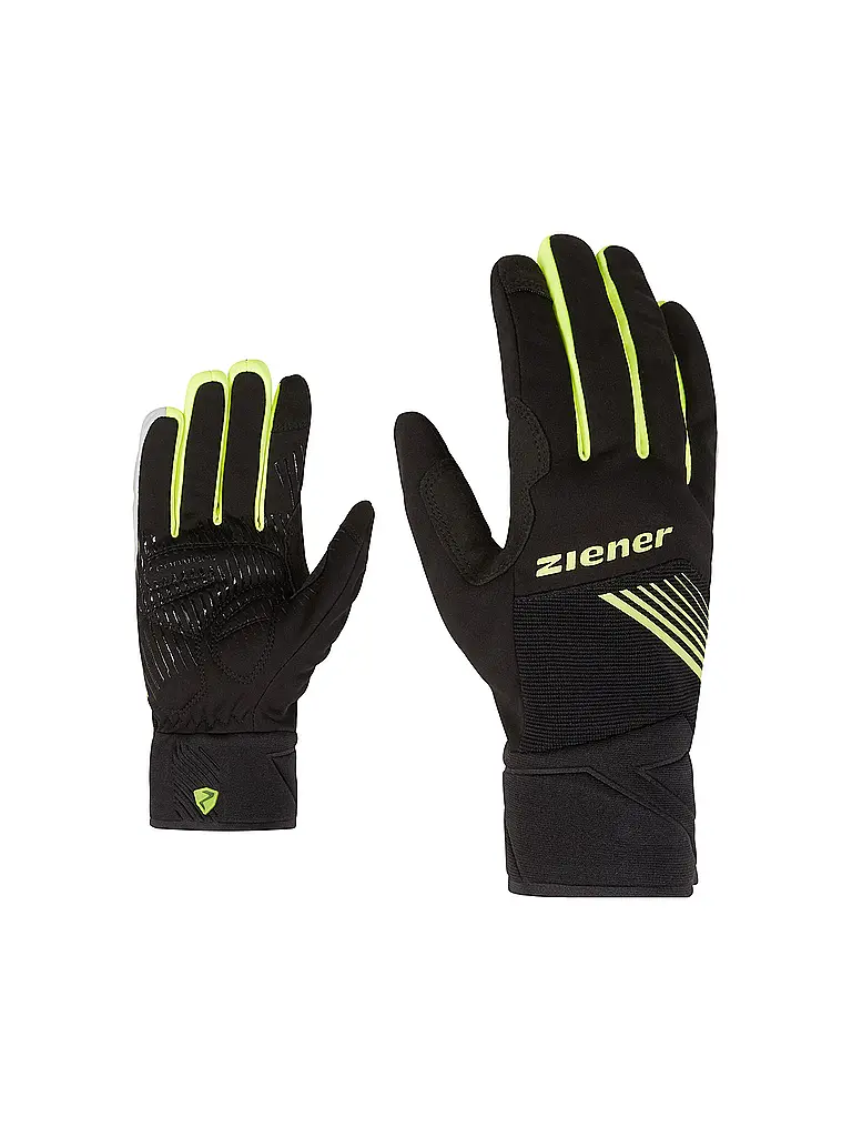 ZIENER | Guanti da ciclismo invernali DIRICH-Z WS TOUCH | Nero