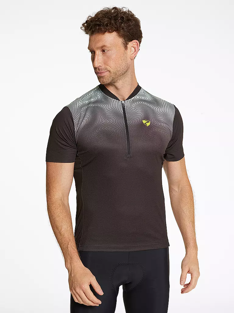 ZIENER | Herren Radtrikot Nemic HZ | Nero