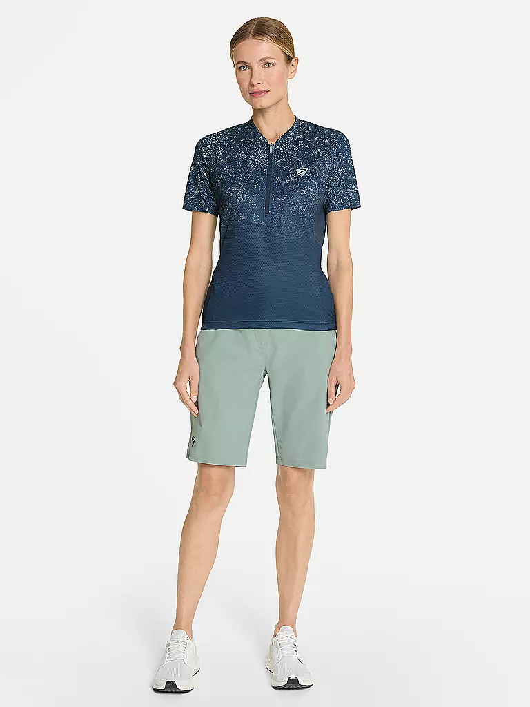 ZIENER | Maglia da ciclismo da donna Naladia | Blu scuro