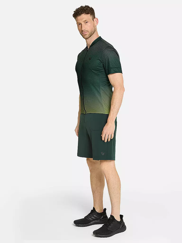 ZIENER | Maglia da ciclismo da uomo Nelete | Verde scuro