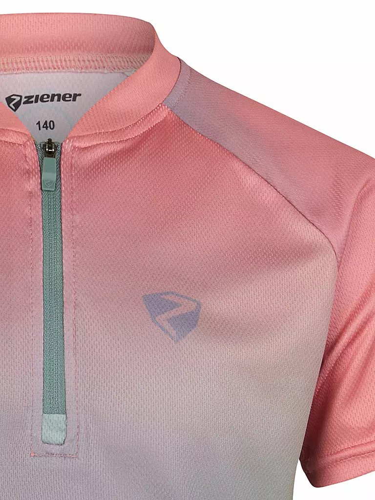 ZIENER | Maglia da ciclismo per bambini Nestel | Multicolore