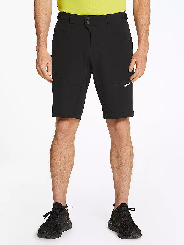 ZIENER | Pantaloncini da ciclismo da uomo Nelat X-Function | Nero